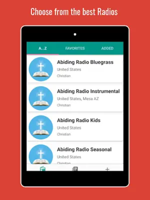 Hymns Radio android App screenshot 2